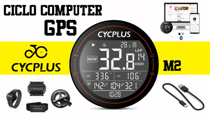 Cycplus M2 ciclo computer GPS