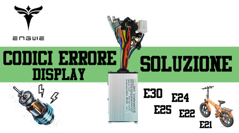 Engwe errore: codice errore display e soluzioni