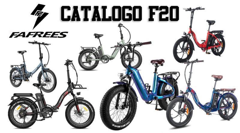 Catalogo Fafrees F20 6 bici elettriche da città